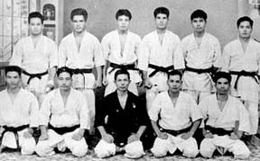 Senior Black belts of Kanei Uechi